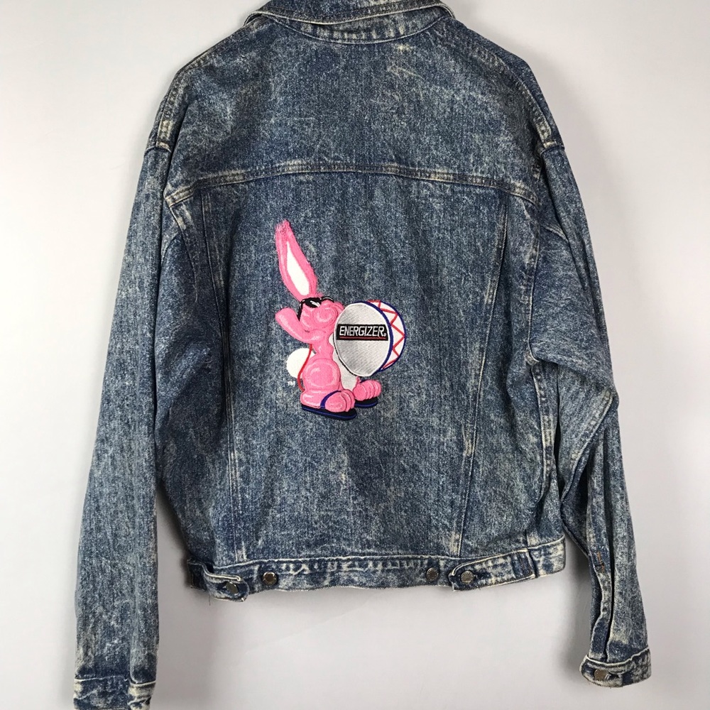 Vintage Energizer Bunny Denim Jacket